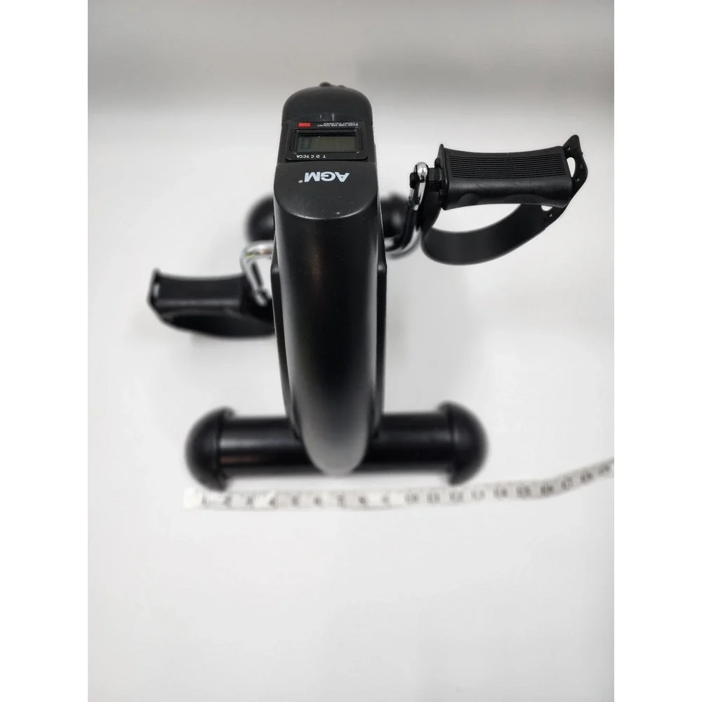 AGM Mini Exercise Bike Under Desk Pedal Exerciser Black Portable LCD Display - Picture 10 of 10